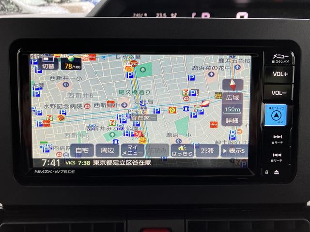 タントカスタムRS 7インチナビ バックカメラ ETC ドラレコ保証1年間・距離無制限付き 両側電動スライドドア 電動パーキングブレーキ オートブレーキホールド機能 シートヒーター 前後コーナーセンサー ADB アイドリングストップ 電動格納ミラー(東京都)の中古車