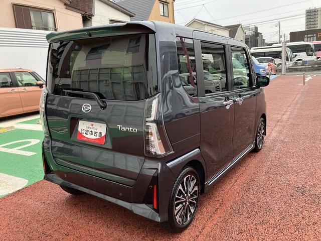 タントカスタムRS 7インチナビ バックカメラ ETC ドラレコ保証1年間・距離無制限付き 両側電動スライドドア 電動パーキングブレーキ オートブレーキホールド機能 シートヒーター 前後コーナーセンサー ADB アイドリングストップ 電動格納ミラー(東京都)の中古車