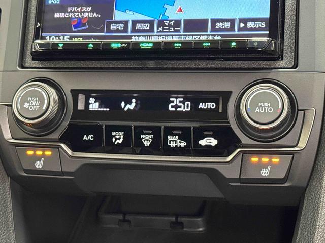 シビックハッチバック　ホンダセンシング　７インチナビ　バックカメラ保証１年間・距離無制限付き　シートヒーター　ＵＳＢ入力端子　電動パーキングブレーキ　オートブレーキホールド機能　電動格納ミラー　パワーウィンドウ　運転席シートリフト　スマートキー（東京都）の中古車