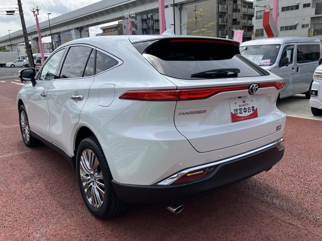 ハリアーZ レザーパッケージ ナビ バックカメラ ETC2.0保証1年間・距離無制限付き ステアリングヒーター シートエアコン 電動シート ACC BSM オートハイビーム 前後コーナーセンサー デジタルインナーミラー型後方録画ドラレコ 電動リヤゲート(東京都)の中古車