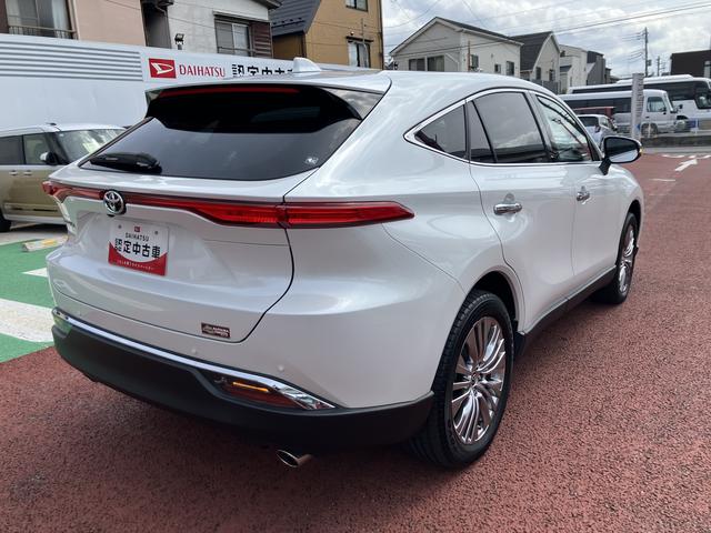 ハリアーZ レザーパッケージ ナビ バックカメラ ETC2.0保証1年間・距離無制限付き ステアリングヒーター シートエアコン 電動シート ACC BSM オートハイビーム 前後コーナーセンサー デジタルインナーミラー型後方録画ドラレコ 電動リヤゲート(東京都)の中古車