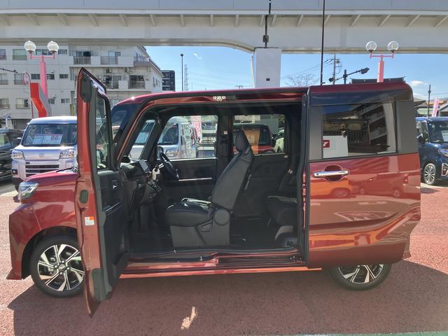 タントカスタムX 純正10インチナビ バックカメラ ETC保証1年間・距離無制限付き ADB ナビ連動前後方ドラレコ 両側電動スライドドア HDMI接続 USB入力端子 シートヒーター アイドリングストップ 電動パーキングブレーキ オートブレーキホールド機能(東京都)の中古車