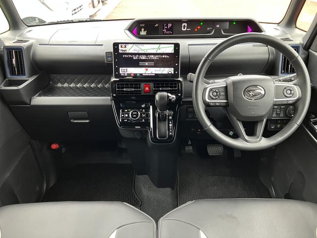 タントカスタムＲＳスタイルセレクション　９インチナビ　バックカメラ保証１年間・距離無制限付き　両側電動スライドドア　前後ドラレコ　前後コーナーセンサー　ＡＣＣ　ＡＤＢ　ＥＴＣ　シートヒーター　アイドリングストップ　電動格納ミラー　運転席シートリフト（東京都）の中古車