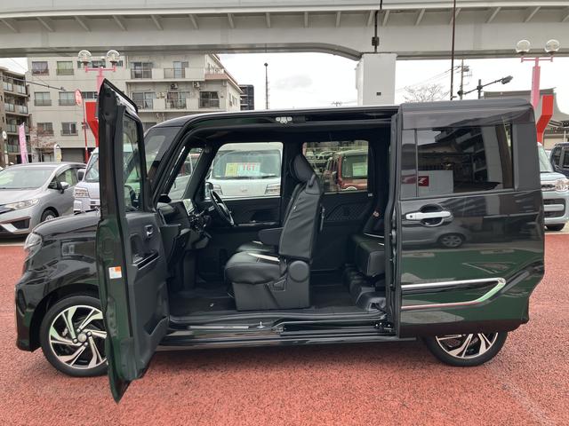 タントカスタムＲＳスタイルセレクション　９インチナビ　バックカメラ保証１年間・距離無制限付き　両側電動スライドドア　前後ドラレコ　前後コーナーセンサー　ＡＣＣ　ＡＤＢ　ＥＴＣ　シートヒーター　アイドリングストップ　電動格納ミラー　運転席シートリフト（東京都）の中古車