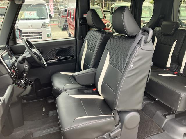 タントカスタムＲＳスタイルセレクション　９インチナビ　バックカメラ保証１年間・距離無制限付き　両側電動スライドドア　前後ドラレコ　前後コーナーセンサー　ＡＣＣ　ＡＤＢ　ＥＴＣ　シートヒーター　アイドリングストップ　電動格納ミラー　運転席シートリフト（東京都）の中古車