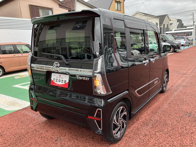 タントカスタムＲＳスタイルセレクション　９インチナビ　バックカメラ保証１年間・距離無制限付き　両側電動スライドドア　前後ドラレコ　前後コーナーセンサー　ＡＣＣ　ＡＤＢ　ＥＴＣ　シートヒーター　アイドリングストップ　電動格納ミラー　運転席シートリフト（東京都）の中古車
