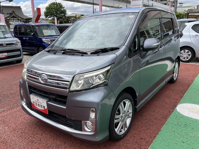 ムーヴカスタム　ＲＳ　ＳＡ　純正ナビ　バックカメラ　ＥＴＣ保証１年間・距離無制限付き　フルセグ　ＬＥＤヘッドライト　オートライト　アイドリングストップ　オートエアコン　ＤＶＤ再生　ＣＤ再生　運転席シートリフト　Ｂｌｕｅｔｏｏｔｈオーディオ　前後方録画ドラレコ（東京都）の中古車