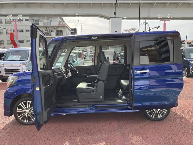 タントカスタムＲＳ　トップエディションＳＡII　ナビ　バックカメラ保証１年間・距離無制限付き　Ｂｌｕｅｔｏｏｔｈオーディオ　フルセグ　ＤＶＤ再生　ＥＴＣ　ドラレコ　両側電動スライドドア　ＬＥＤヘッドライト　オートライト　アイドリングストップ　電動格納ミラー（東京都）の中古車