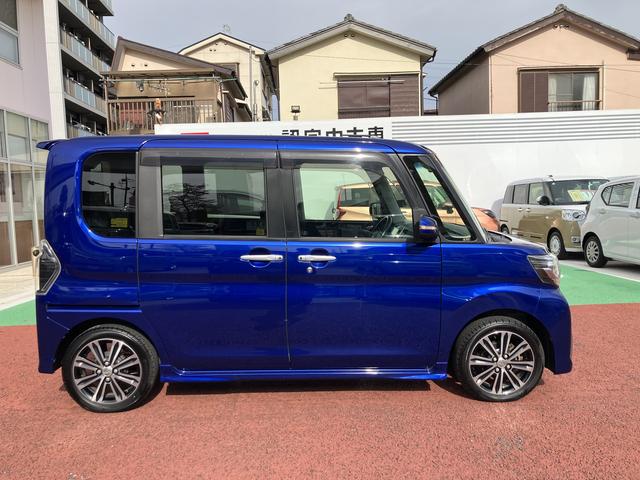 タントカスタムＲＳ　トップエディションＳＡII　ナビ　バックカメラ保証１年間・距離無制限付き　Ｂｌｕｅｔｏｏｔｈオーディオ　フルセグ　ＤＶＤ再生　ＥＴＣ　ドラレコ　両側電動スライドドア　ＬＥＤヘッドライト　オートライト　アイドリングストップ　電動格納ミラー（東京都）の中古車