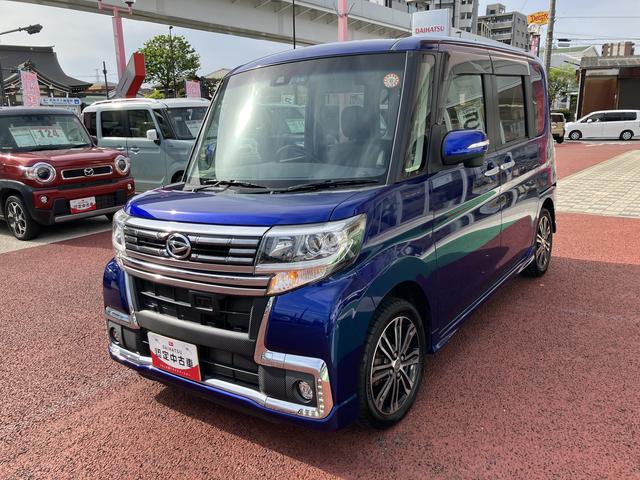 タントカスタムＲＳ　トップエディションＳＡII　ナビ　バックカメラ保証１年間・距離無制限付き　Ｂｌｕｅｔｏｏｔｈオーディオ　フルセグ　ＤＶＤ再生　ＥＴＣ　ドラレコ　両側電動スライドドア　ＬＥＤヘッドライト　オートライト　アイドリングストップ　電動格納ミラー（東京都）の中古車