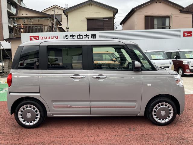 ムーヴキャンバスセオリーＧ　９インチディスプレイオーディオ　バックカメラ保証１年間・距離無制限付き　ＡＤＢ　シートヒーター　電動パーキングブレーキ　オートブレーキホールド機能　両側電動スライドドア　前後コーナーセンサー　キーフリー　ホッとカップホルダー（東京都）の中古車