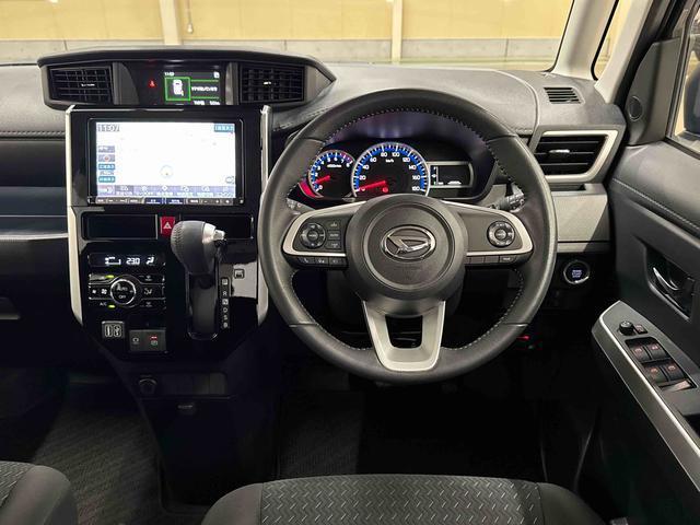 トールカスタムG 9インチナビ パノラマモニター ETC保証1年間・距離無制限付き ナビ連動前後ドラレコ ACC ADB アイドリングストップ 前後コーナーセンサー 両側電動スライドドア 電動パーキングブレーキ オートブレーキホールド機能(東京都)の中古車