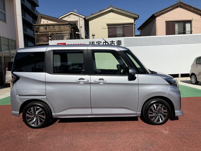 トールカスタムＧ　９インチディスプレイオーディオ　パノラマモニター保証１年間・距離無制限付き　ＡＣＣ　ＡＤＢ　両側電動スライドドア　電動パーキングブレーキ　オートブレーキホールド機能　アイドリングストップ　前後コーナーセンサー　電動格納ミラー　パワーウィンドウ（東京都）の中古車