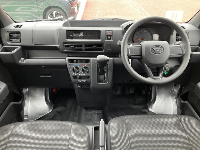 ハイゼットカーゴＤＸ　届け出済み未使用車　ＦＭ／ＡＭラジオ保証　新車保証・まごころ保証　１年間・走行距離無制限付き　両側スライドドア　パワーウィンドウ（東京都）の中古車