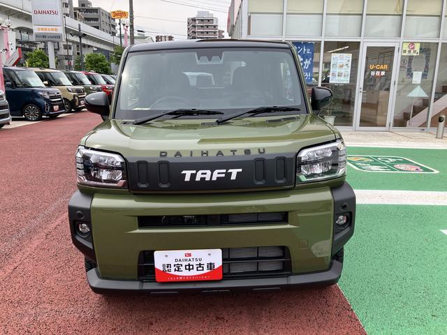 タフトGターボ 届出済未使用車 ラギッドパック仕様 ACC保証1年間・距離無制限付き シートヒーター 運転席シートリフト 電動パーキングブレーキ オートブレーキホールド機能 バックカメラ対応 パワーウィンドウ OPEN CONTRY R/Tホワイトレター(東京都)の中古車