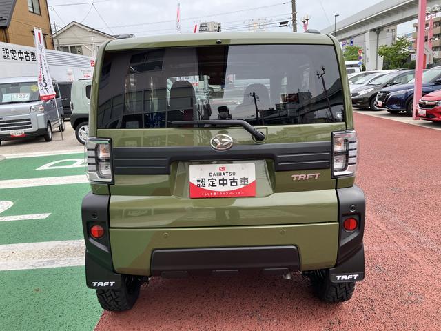 タフトGターボ 届出済未使用車 ラギッドパック仕様 ACC保証1年間・距離無制限付き シートヒーター 運転席シートリフト 電動パーキングブレーキ オートブレーキホールド機能 バックカメラ対応 パワーウィンドウ OPEN CONTRY R/Tホワイトレター(東京都)の中古車