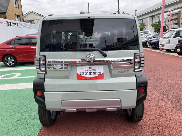 タフトＧ　クロムベンチャー　届け出済み未使用車　ＡＣＣ保証　新車保証・まごころ保証　１年間・走行距離無制限付き　電動パーキングブレーキ　オートブレーキホールド機能　運転席シートリフト　アイドリングストップ　１５インチアルミホイール　キーフリーシステム（東京都）の中古車