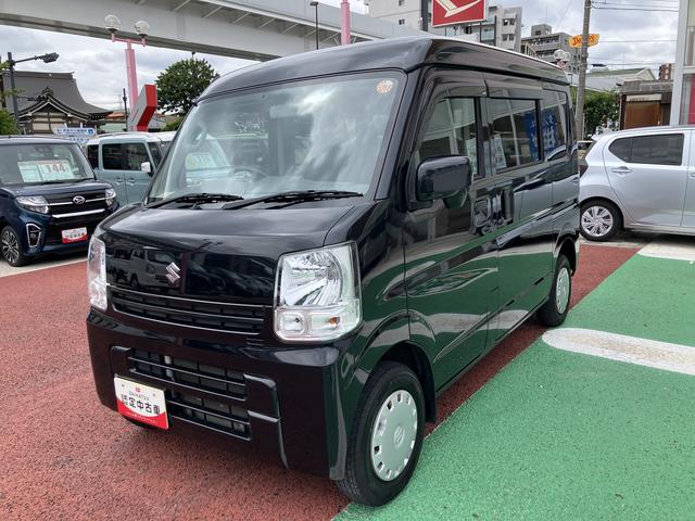 エブリイPCリミテッド CDステレオ ETC 5速マニュアル車保証 まごころ保証 1年間・走行距離無制限付き キーレスエントリー 電動格納ミラー 前席パワーウィンドウ 両側スライドドア マニュアルエアコン FM/AMラジオ AUX接続(東京都)の中古車