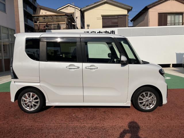タントカスタムＲＳ　９インチナビ　バックカメラ　ＥＴＣ　ＡＣＣ保証１年間・距離無制限付き　ＡＤＢ　両側電動スライドドア　ナビ連動前後ドラレコ　前後コーナーセンサー　シートヒーター　ＵＳＢ入力端子　ＵＳＢ給電　運転席ロングスライド　シートバックテーブル（東京都）の中古車