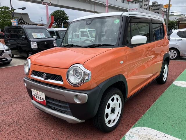 ハスラーＧ　スマートフォン連携ナビ　ＥＴＣ　バックカメラ　ワンセグ保証１年間・距離無制限付き　ＦＭ／ＡＭラジオ　ＨＤＭＩ接続　ＵＳＢ入力端子　Ｂｌｕｅｔｏｏｔｈオーディオ　オートエアコン　運転席シートヒーター　ＨＩＤヘッドライト　オートライト　電動格納ミラー（東京都）の中古車