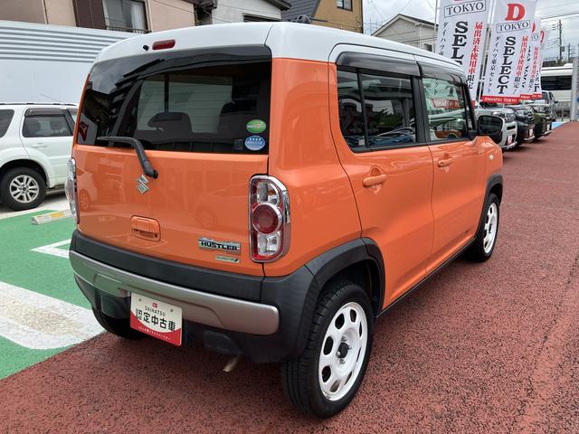 ハスラーＧ　スマートフォン連携ナビ　ＥＴＣ　バックカメラ　ワンセグ保証１年間・距離無制限付き　ＦＭ／ＡＭラジオ　ＨＤＭＩ接続　ＵＳＢ入力端子　Ｂｌｕｅｔｏｏｔｈオーディオ　オートエアコン　運転席シートヒーター　ＨＩＤヘッドライト　オートライト　電動格納ミラー（東京都）の中古車