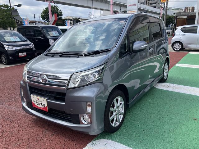 ムーヴカスタム Xリミテッド SA ナビ バックカメラ ETC保証1年間・距離無制限付き ワンセグ CD再生 FM/AMラジオ LEDヘッドライト オートライト アイドリングストップ オートエアコン 電動格納ミラー パワーウィンドウ キーフリー(東京都)の中古車