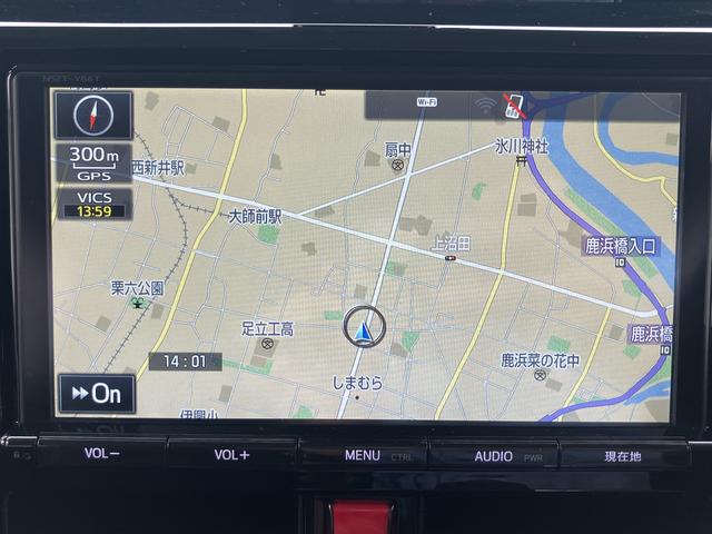 ルーミーカスタムＧ　Ｓ　８インチナビ　バックカメラ　ＥＴＣ２．０保証１年間・距離無制限付き　シートヒーター　オートクルーズコントロール　シートバックテーブル　運転席シートリフト　電動格納ミラー　両側電動スライドドア　１４インチアルミホイール（東京都）の中古車