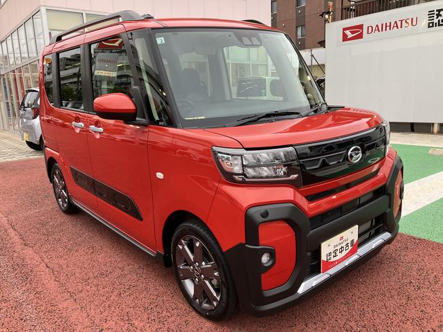 タントファンクロスターボ　純正７インチナビ　バックカメラ　ＥＴＣ保証１年間・距離無制限付き　ナビ連動前後方ドラレコ　前後コーナーセンサー　電動パーキングブレーキ　オートブレーキ方ルド機能　両側電動スライドドア　アイドリングストップ　ＵＳＢ入力端子（東京都）の中古車