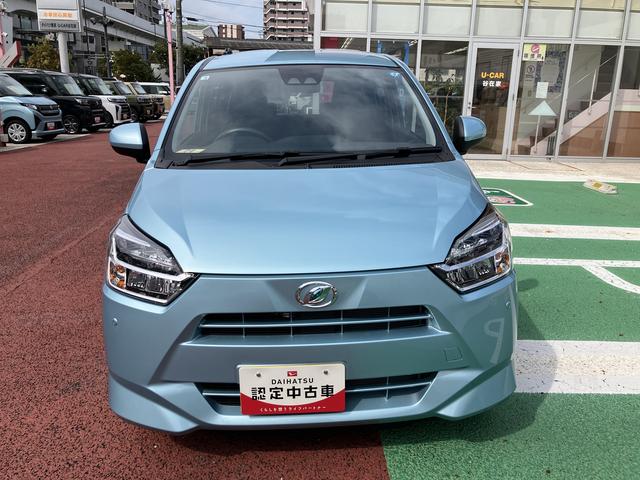 ミライースX SAIIIワイド Bluetooth/USBチューナー保証 新車保証・まごころ保証 1年間・走行距離無制限付き オートハイビーム 前後コーナーセンサー 電動格納ミラー パワーウィンドウ FM/AMラジオ(東京都)の中古車