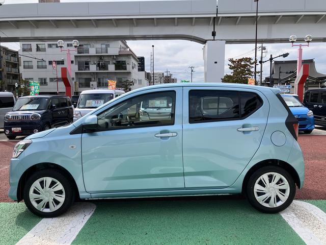 ミライースX SAIIIワイド Bluetooth/USBチューナー保証 新車保証・まごころ保証 1年間・走行距離無制限付き オートハイビーム 前後コーナーセンサー 電動格納ミラー パワーウィンドウ FM/AMラジオ(東京都)の中古車
