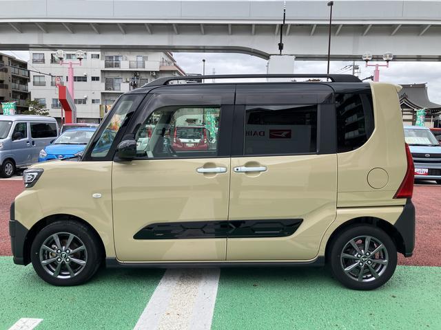 タントファンクロス 9インチディスプレイオーディオ ETC保証 新車保証・まごころ保証 1年間・走行距離無制限付き・前後ドラレコ 前後コーナーセンサー オートハイビーム ACC アイドリングストップ 両側電動スライドドア 電動パーキングブレーキ キーフリー(東京都)の中古車