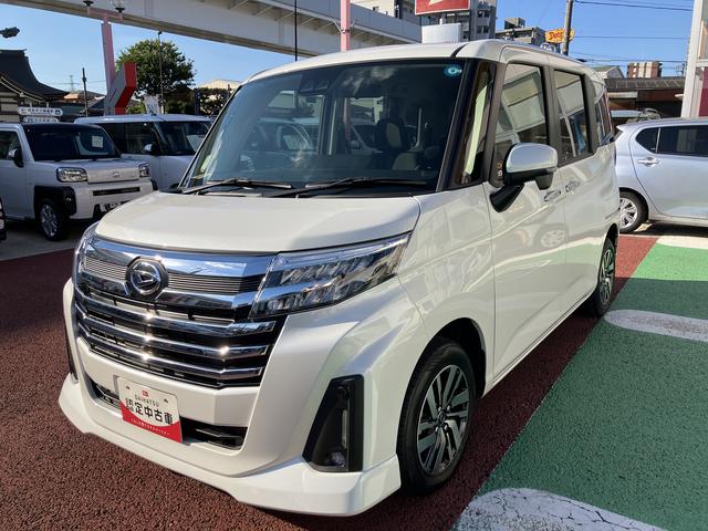 トールカスタムG 9インチディスプレイオーディオ パノラマモニター保証1年間・距離無制限付き 両側電動スライドドア 電動パーキングブレーキ アダプティブクルーズコントロール アイドリングストップ 電動格納ミラー 前後コーナーセンサー アダプティブドライビングビーム(東京都)の中古車