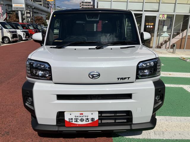 タフトＧ　届け出済み未使用車　バックカメラ対応　シートヒーター保証　新車保証・まごころ保証　１年間・走行距離無制限付き　運転席シートリフト　アダプティブドライビングビーム　前後コーナーセンサー　電動格納ミラー　パワーウィンドウ　電動パーキングブレーキ（東京都）の中古車