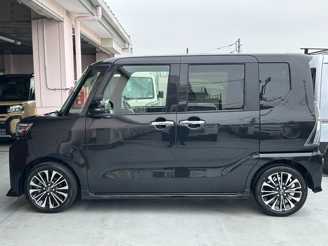 タントカスタムＲＳ　純正ナビ　バックカメラ　ドラレコ　ＥＴＣ純正ナビ、バックカメラ、地デジＴＶ、ステアリングスイッチ、ドラレコ、ＥＴＣ、サイドエアバック、Ｆｒ左右シートヒーター、コーナーセンサー、カーペットマット、ＬＥＤフォグランプ（東京都）の中古車