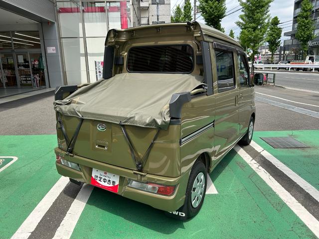 ハイゼットカーゴデッキバンＧ　ＳＡIII　純正ナビ　地デジＴＶ　電格ミラー純正ナビ、地デジＴＶ、ＬＥＤフォグランプ、電動格納ミラー、ヘッドライトレベライザー、キーレスリモコン２個、パートタイム４ＷＤ（東京都）の中古車
