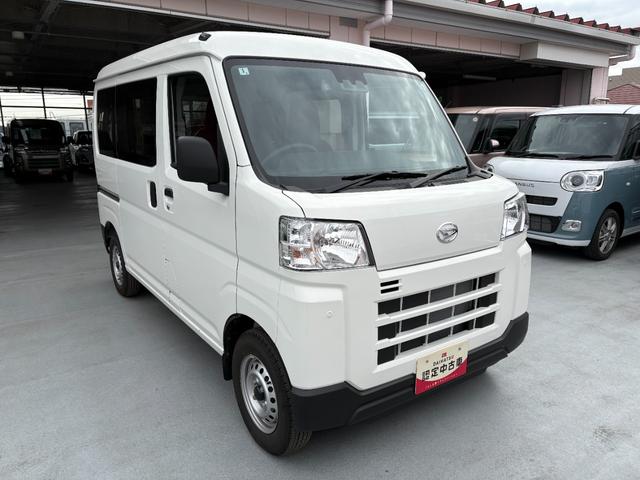 ハイゼットカーゴＤＸ　純正ラジオ　カーペットマット　コーナーセンサー付保証　新車保証・まごころ保証　１年間・走行距離無制限付き（東京都）の中古車