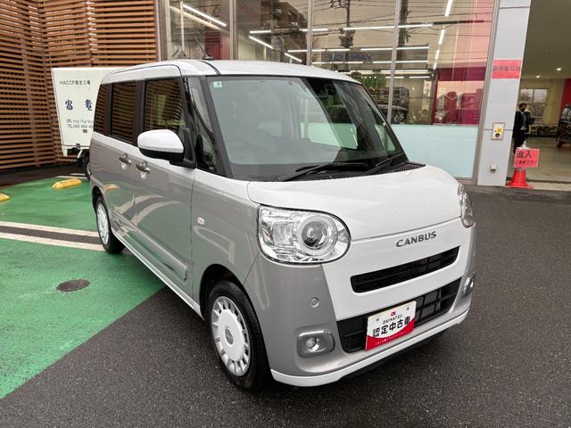 ムーヴキャンバスストライプスG 純正ナビ バックカメラ 地デジTV ドラレコ保証 新車保証・まごころ保証 1年間・走行距離無制限付き(東京都)の中古車