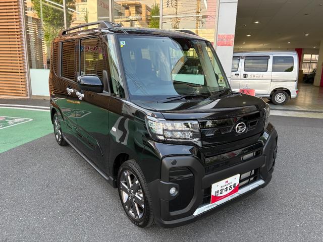 タントファンクロスターボ　純正ナビ　バックモニター　ドラレコＥＴＣ保証　新車保証・まごころ保証　１年間・走行距離無制限付き（東京都）の中古車