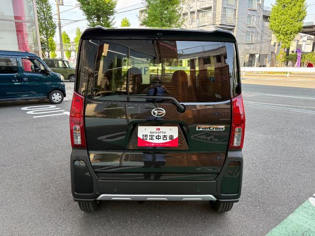 タントファンクロスターボ　純正ナビ　バックモニター　ドラレコＥＴＣ保証　新車保証・まごころ保証　１年間・走行距離無制限付き（東京都）の中古車