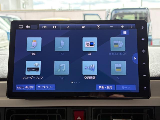 ムーヴキャンバスストライプスＧターボ　純正ナビ　パノラマモノター　ドラレコ保証　新車保証・まごころ保証　１年間・走行距離無制限付き（東京都）の中古車