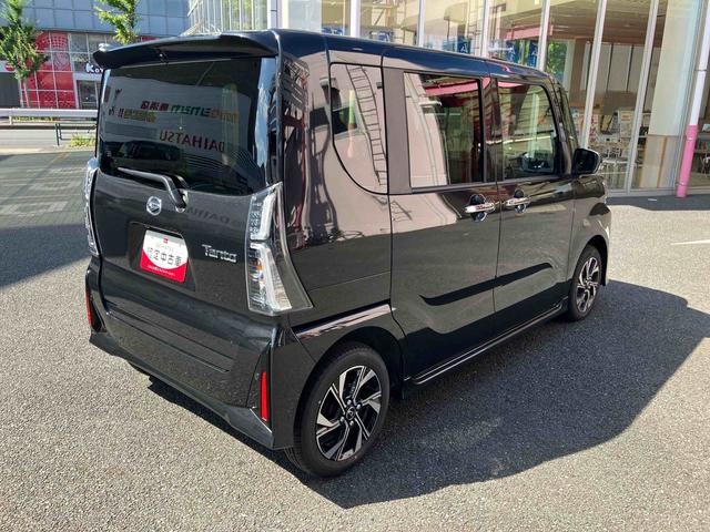 タントカスタムＸ　１０インチナビ　前後ドラレコ　パノラマモニター保証　新車保証・まごころ保証　１年間・走行距離無制限付き（東京都）の中古車