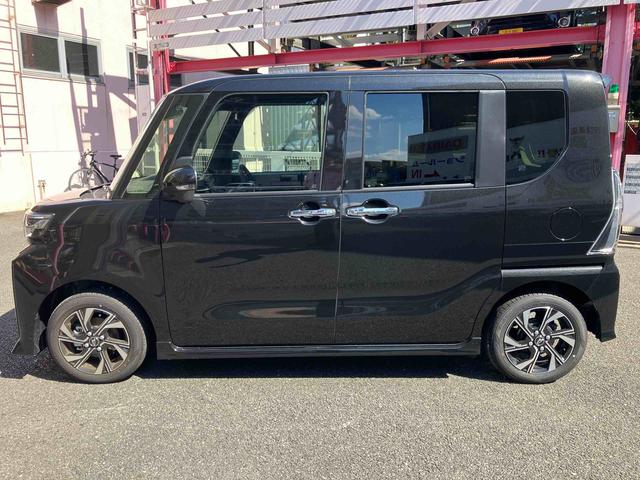 タントカスタムＸ　１０インチナビ　前後ドラレコ　パノラマモニター保証　新車保証・まごころ保証　１年間・走行距離無制限付き（東京都）の中古車
