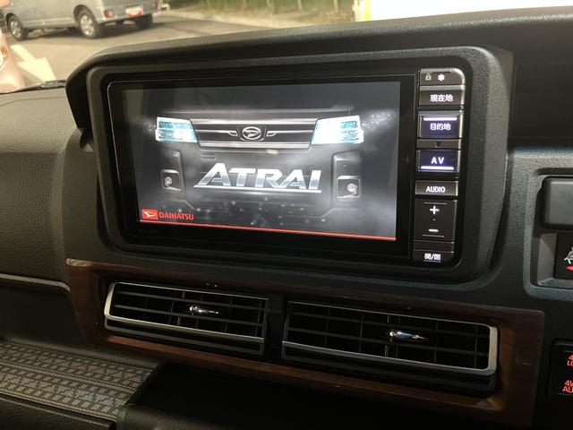 アトレーＲＳ　４ＷＤ　　７インチナビ　前後ドラレコ　インナーミラー保証　まごころ保証　１年間・走行距離無制限付き（東京都）の中古車