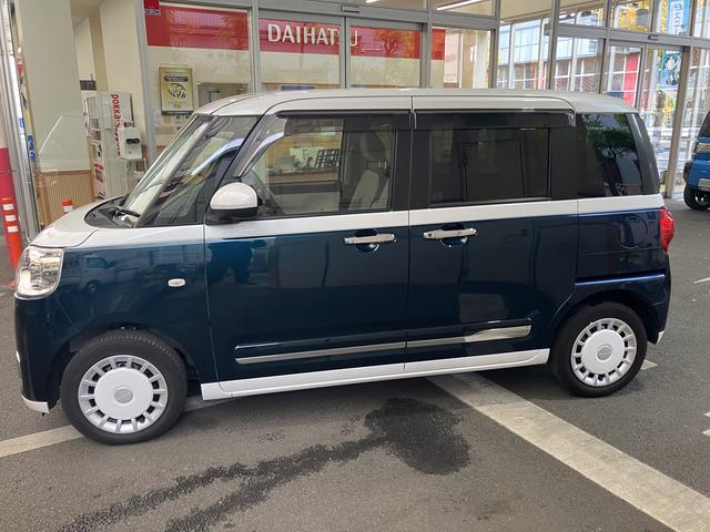 ムーヴキャンバスストライプスＧターボ　１０インチナビ・バックカメラ・ドラレコ保証　新車保証・まごころ保証　１年間・走行距離無制限付き（東京都）の中古車