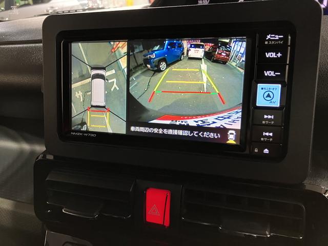 タントカスタムＲＳ　７インチナビ・パノラマモニタ・ドラレコ・ＥＴＣ１年間走行距離無制限保証（東京都）の中古車