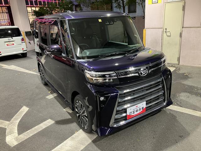 タントカスタムＲＳ　７インチナビ・パノラマモニタ・ドラレコ・ＥＴＣ１年間走行距離無制限保証（東京都）の中古車