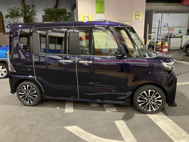 タントカスタムＲＳ　７インチナビ・パノラマモニタ・ドラレコ・ＥＴＣ１年間走行距離無制限保証（東京都）の中古車