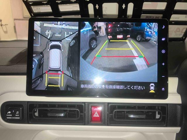 ムーヴキャンバスストライプスG 純正10インチナビ ETC ドラレコ保証 新車保証・まごころ保証 1年間・走行距離無制限付き 純正10インチナビ ETC車載器 ドライブレコーダー パノラマモニター 両側電動スライドドア LEDヘッドランプ キーフリーシステム(東京都)の中古車