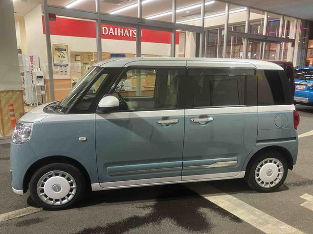 ムーヴキャンバスストライプスG 純正10インチナビ ETC ドラレコ保証 新車保証・まごころ保証 1年間・走行距離無制限付き 純正10インチナビ ETC車載器 ドライブレコーダー パノラマモニター 両側電動スライドドア LEDヘッドランプ キーフリーシステム(東京都)の中古車