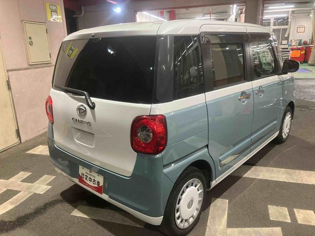 ムーヴキャンバスストライプスG 純正10インチナビ ETC ドラレコ保証 新車保証・まごころ保証 1年間・走行距離無制限付き 純正10インチナビ ETC車載器 ドライブレコーダー パノラマモニター 両側電動スライドドア LEDヘッドランプ キーフリーシステム(東京都)の中古車